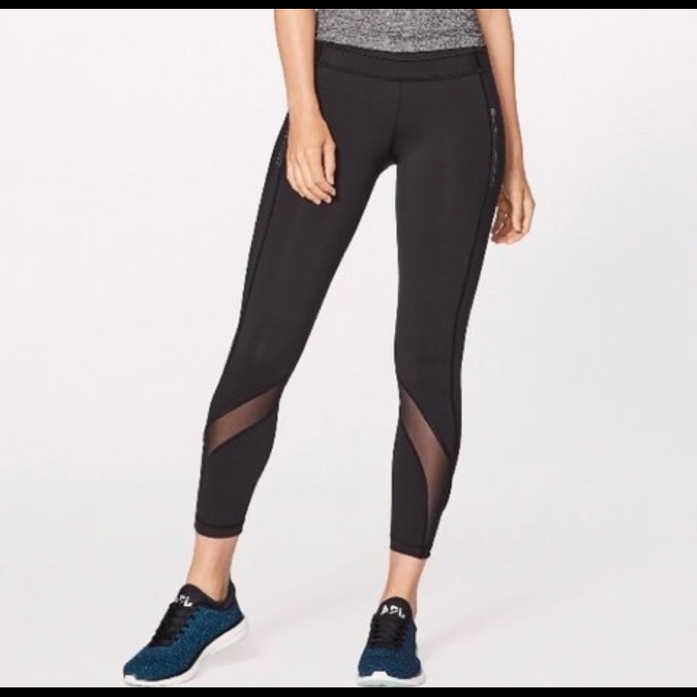 Lululemon Inspired 2 Mesh Crop